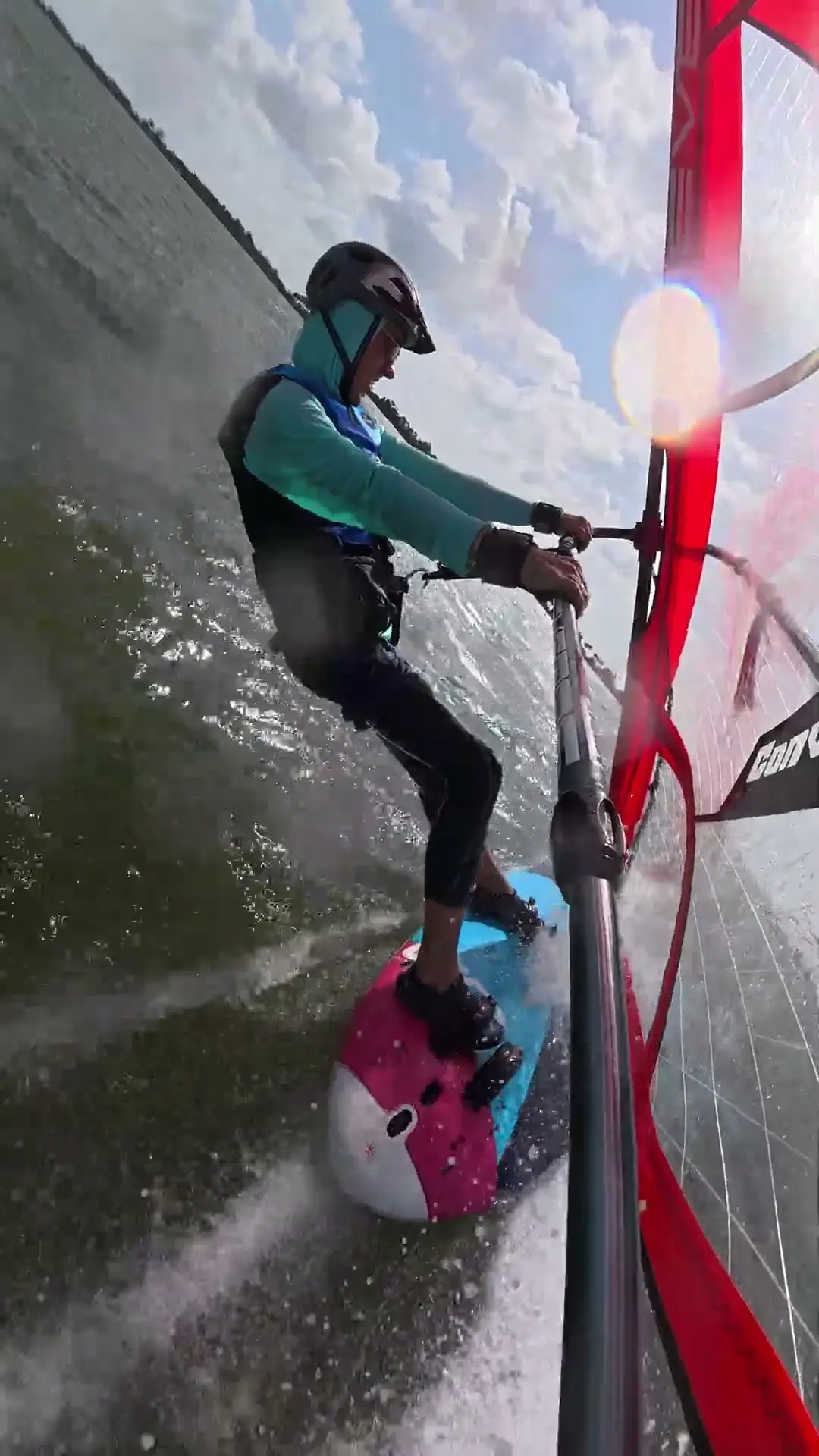 Windsurfing — a still from the video